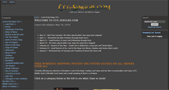 Desktop Screenshot of ccg-singles.com