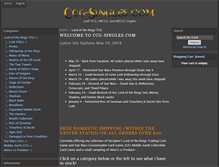 Tablet Screenshot of ccg-singles.com